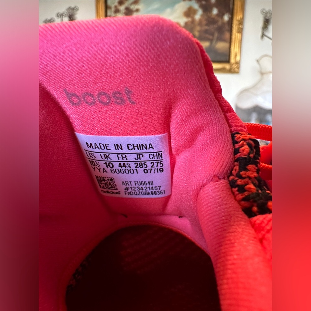 ultraBOOST 1.0 Retro ‘Solar Red’ FU6648 2019 Size 10 - Picture 12 of 13